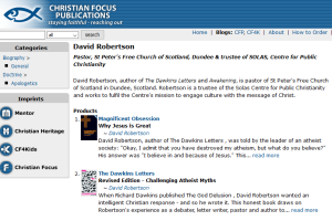 David Robertson -Christian Focus
